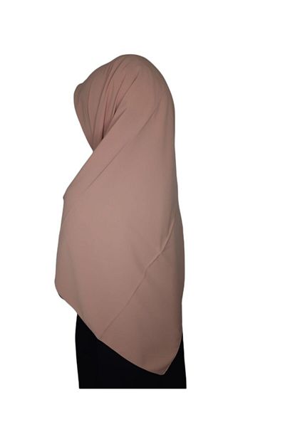 modi Medina Silk Μεγάλο Μέγεθος Κασκόλ 110x110 Χρώμα πούδρας