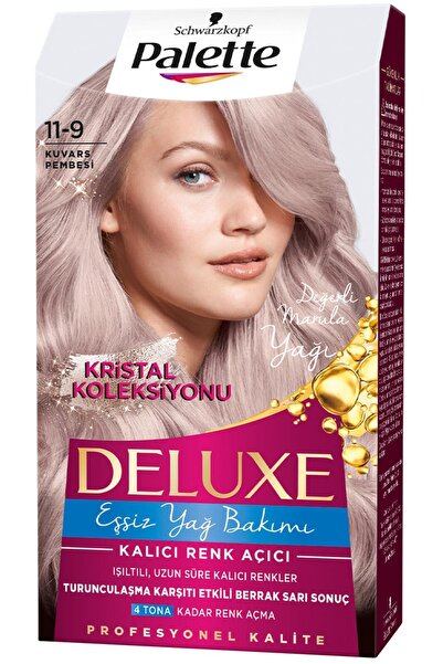 Palette Deluxe 11-9 Kuvars Pembesi Saç Boyası 115 Ml Kategori: Saç Boyası