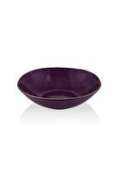 The Mia Deep Salad Bowl 27 Cm Purple Dep0014