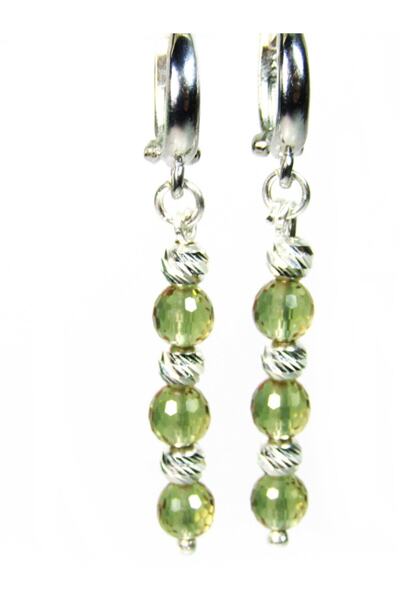 lilahgümüştr Gümüş Zultanit Taşlı Otantik Kadın Küpesi