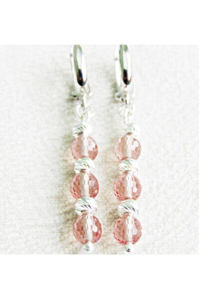 lilahgümüştr Gümüş Zultanit Taşlı Otantik Kadın Küpesi