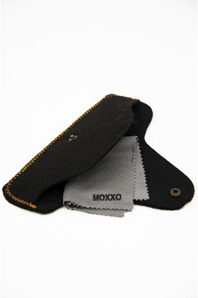 mottomia 100% Handmade Sun and Reading Glasses Case Made of Single Black Felt