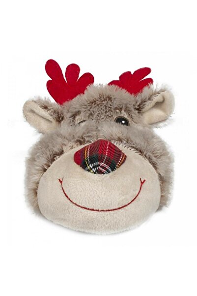 Twigy Tw Geyik Ekoseli Kırmızı Kadın-erkek Panduf Yy0255-36