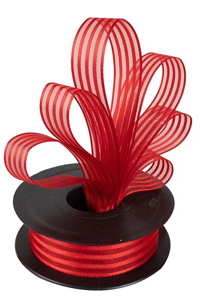Kına Atölyesi Chiffon Striped Ribbon 20 Mt 2.5 Cm