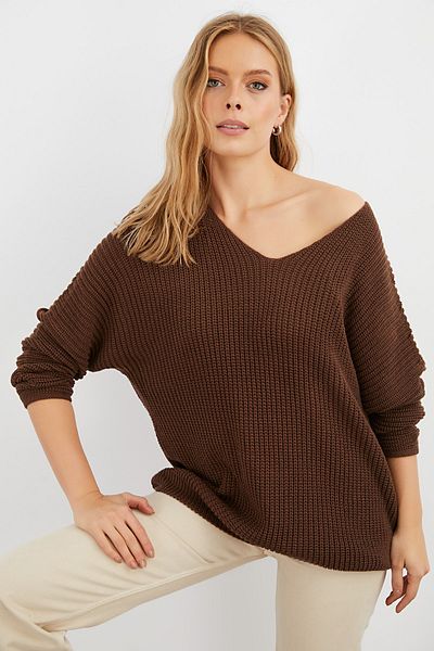 Cool & Sexy Pullover - Braun - Regular Fit