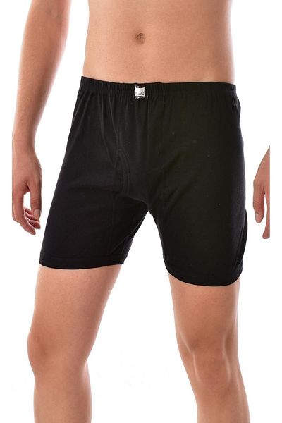 Tutku Ανδρικό 2 Πακέτο Μαύρο Long Boxer Mrt0111s2