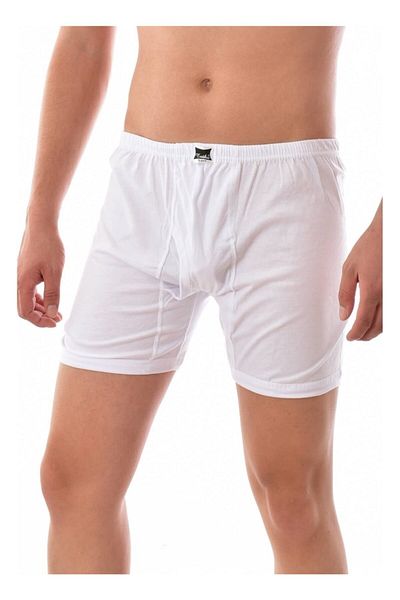 Tutku Men's 4-Piece White Combed Cotton Cuffed Panties New Season