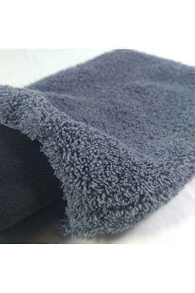 Vizyon Park Oto & Ev Yıkama Ve Cila Eldiveni - Siyah Mikrofiber