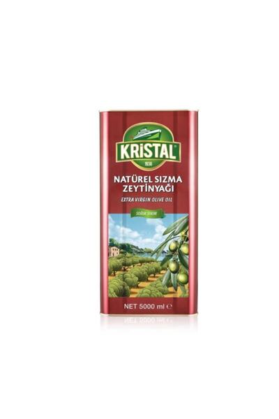 Kristal Soğuk Sıkım Güney Ege Naturel Sızma Zeytinyağı 5 lt