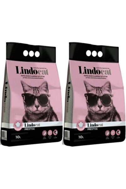 Lindo Cat Lindocat Pudra Kokulu Parfümlü Bentonit Topaklanan Ince Taneli Kedi...