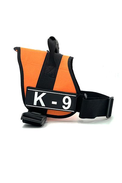 Tasma Market K9 Model Orange Soft Textured Dog Collar