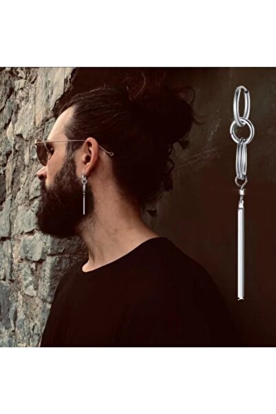 TakıConcept Deliksiz Sıkıştırma Uzun Korean Küpe