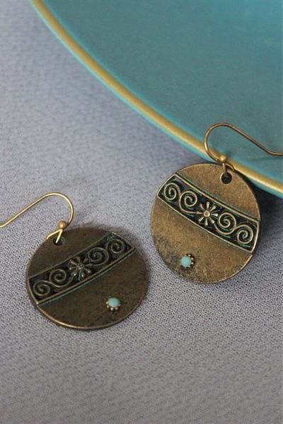delay art Ethnic Authentic Bohemian Dangle Earrings Handmade Bijoux Jewelry