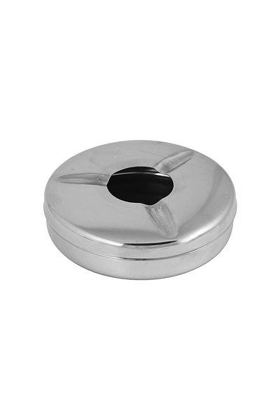 ŞEHRİMOSTARKIRK1 Metal Lid Ash Plate - 2 Pieces, 11 cm