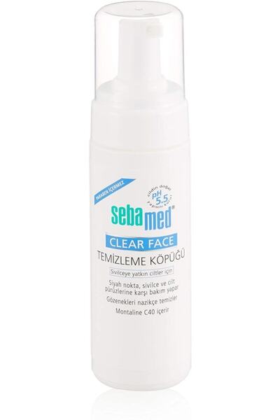 Sebamed Clear Face Sivilce Ve Akne Karşıtı Yüz Temizleyici Köpük 150 ml