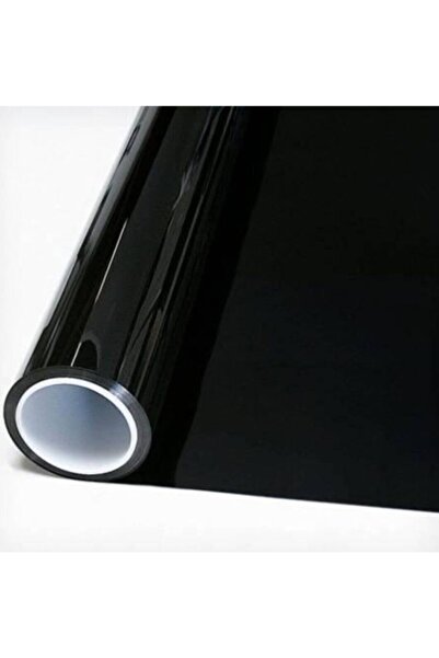 Flash Çizilmez Amerikan Siyah Cam Filmi Orta Ton 50 Cm X 5m