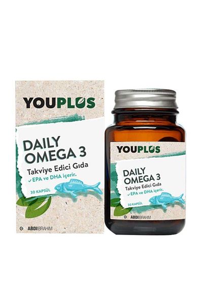 Youplus Omega 3 Daily - 30 Capsules Food Supplement