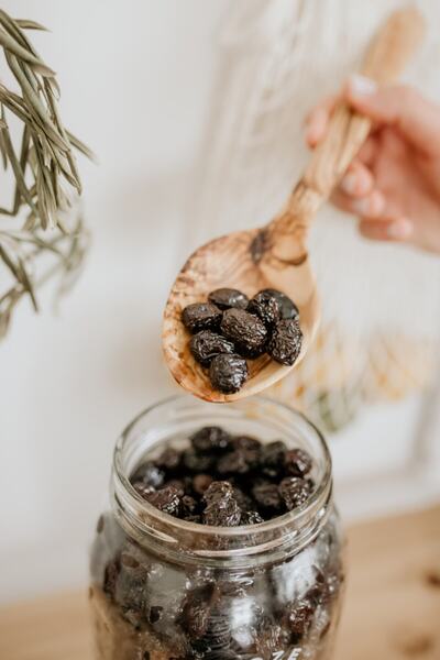 Foze Az Tuzlu Kuru Sele Siyah Zeytin 1300 gr - Yeni Mahsül