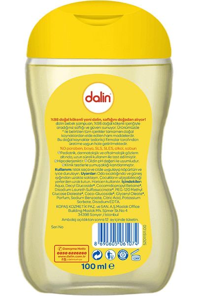 Dalin Baby Shampoo 100ml