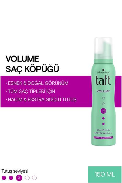 Taft Volumen Köpük 150 Ml