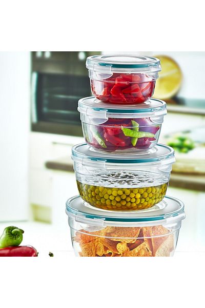 Emofom Fresh Box 1500 ml Airtight & Liquid Leak Proof Storage Container Lunch Box