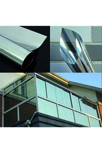 Flash Çizilmez Amerikan Aynalı Cam Filmi - Orta Ton - 152 Cm X 4m