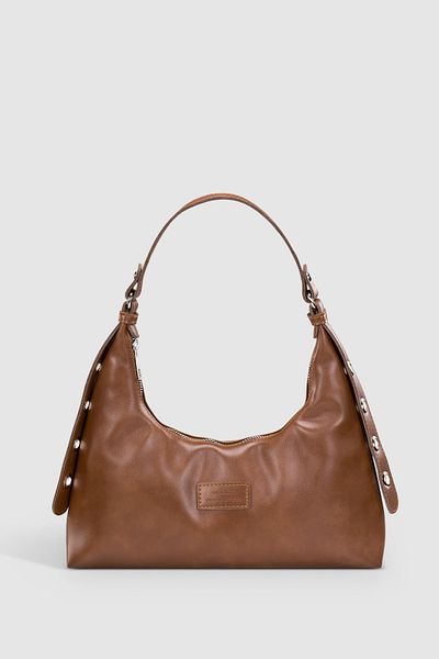 Housebags Women's Brown Baguette Bag 205