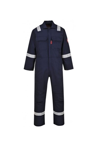 PORTWEST Bizweld Iona وزرة مقاومة للحريق عاكسة