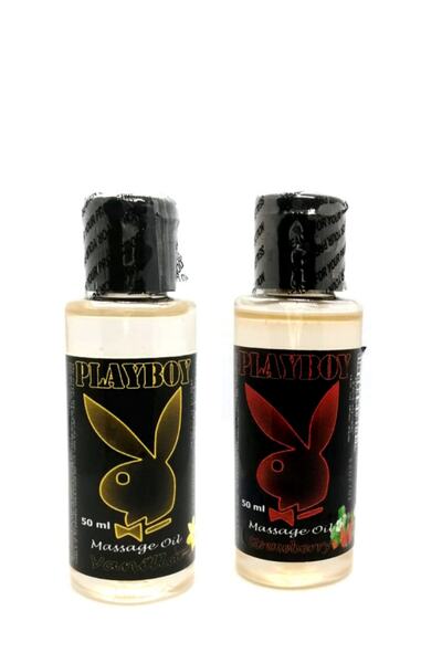 Playboy Aromaterapi Spa Yenilebilir Vanilya  Çilek Vücut Masaj Yağı 50 ml