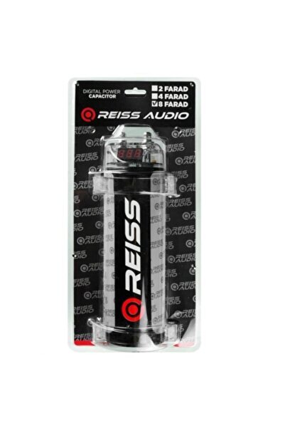 REISS AUDIO Rs-cap2f 2 Farad Kapasitör Akünüzü ve tesisatınızı koruyun