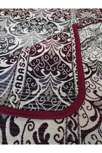 Başaran tekstil Hatayi Desen, Serme Biyeli Çok Amaçlı Halı Örtüsü, Pike, Savan, 4m2