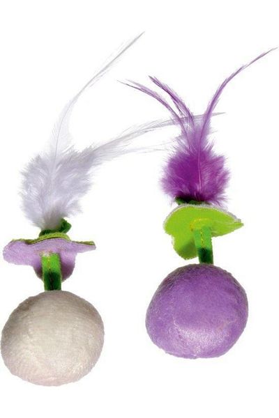 Flamingo Cat Toy Kitten Ball 10x4x3 Cm