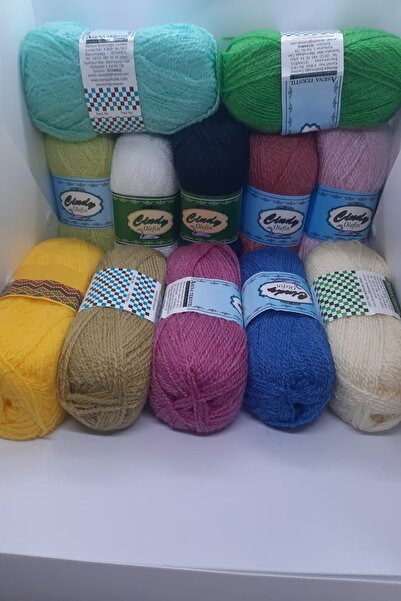 Cindy Çetiklik Patik Iplik Seti 12 Adet