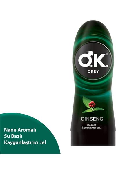 Okey Marka: Ginseng Masaj Jeli Ve Kayganlaştırıcı 200 Ml Kategori: Duş Jeli