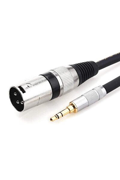 YKA 3.5 Mm Stereo To Xlr Erkek Kablo 50 Cm