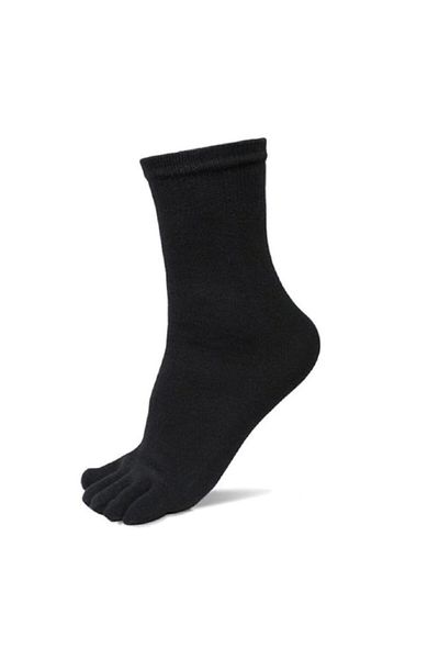 Doliche 2-Piece Doliche Toe Patented Silver Men's Socks - Good to Foot Odor and Cork