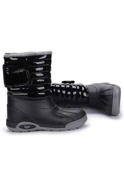 IGOR W10168 Topo Skı Charol Erkek/kız Çocuk Su Geçirmez Yağmur Kar Botu