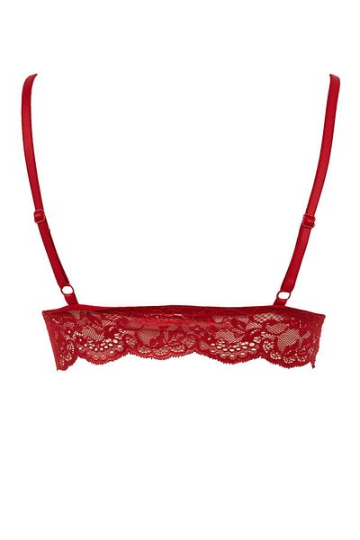 DeFacto Fall In Love Lace Padded Triangle Bralette