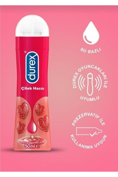 Durex Intense Uyarıcı Jel Play Kayganlaştırıcılı Jel Çilek Hazzı