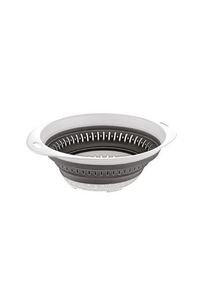 Akay Collapsible 2 Pieces Round Practical Kitchen Strainer