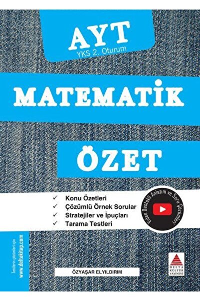 Delta Kültür Yayınevi Yks 2. Oturum Matematik Özet /özyaşar Elyıldırım / Delt...