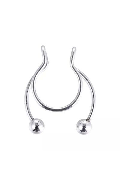 Köstebek Gothic Punk Compress Fake Septum Piercing