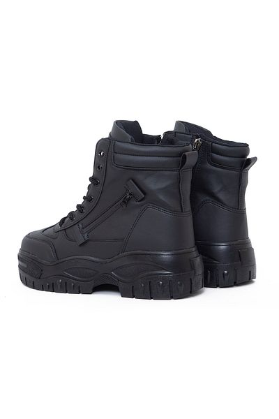 Tomsking Cizme negre zilnice pentru femei 2037