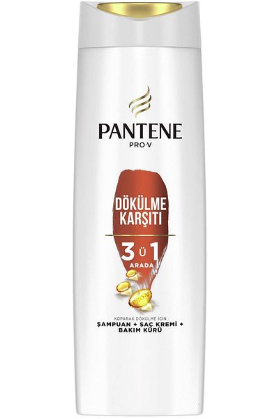 Pantene 400ml Shampoo - Anti-Hair Loss, 3in1 Brand