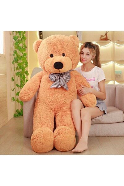 Megis Trade 130 Cm Papyonlu Peluş Büyük Ayı
