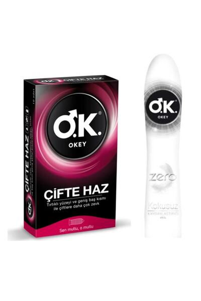 Okey Okey Prezervatif Ve Kayganlaştırıcı Set