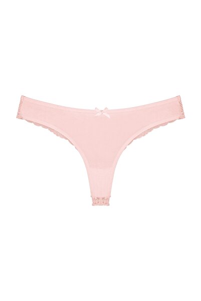 Zena Cotton Lace String Women's Panties Set of 3