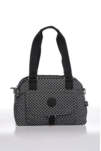SMART BAGS Smb1122 Geantă de umăr pentru femei, neagră/albă
