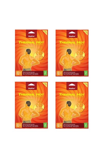 StopEver Stop Ever Thermal Hot Termal Terapi 2x4=8 Adet 4'lü Set