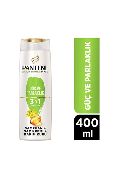 Pantene Natural Synthesis Shampoo - 3in1 400 Ml